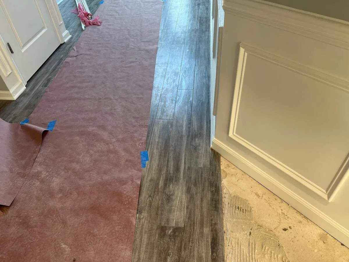 Completed marble shower restoration in McComb